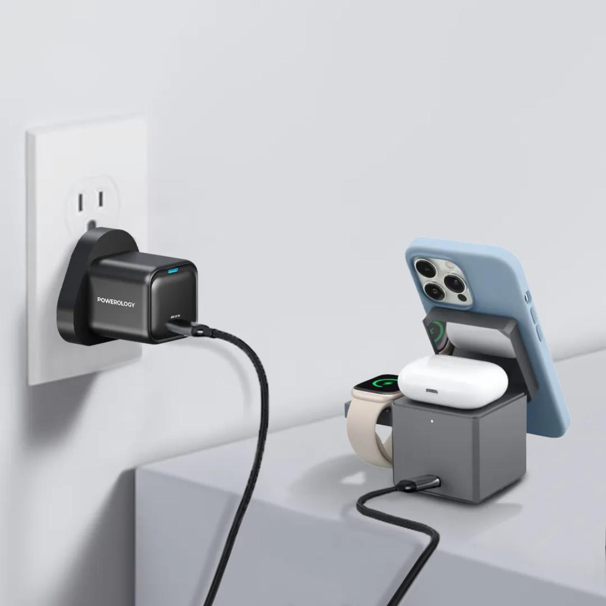 Powerology UK Ultra-Compact GaN Charger