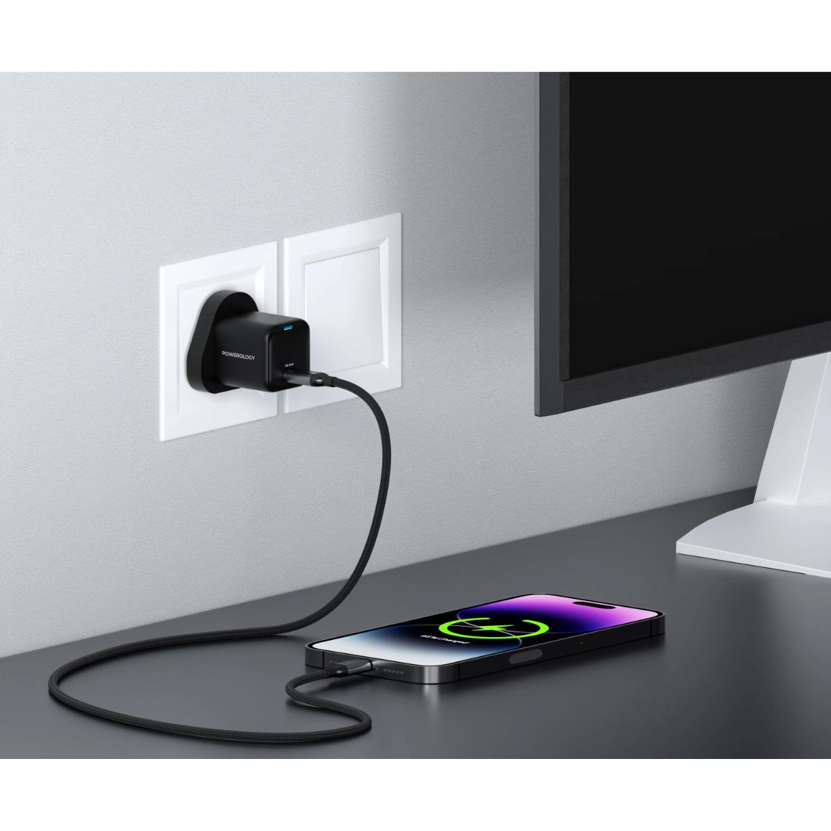 Powerology UK Ultra-Compact GaN Charger
