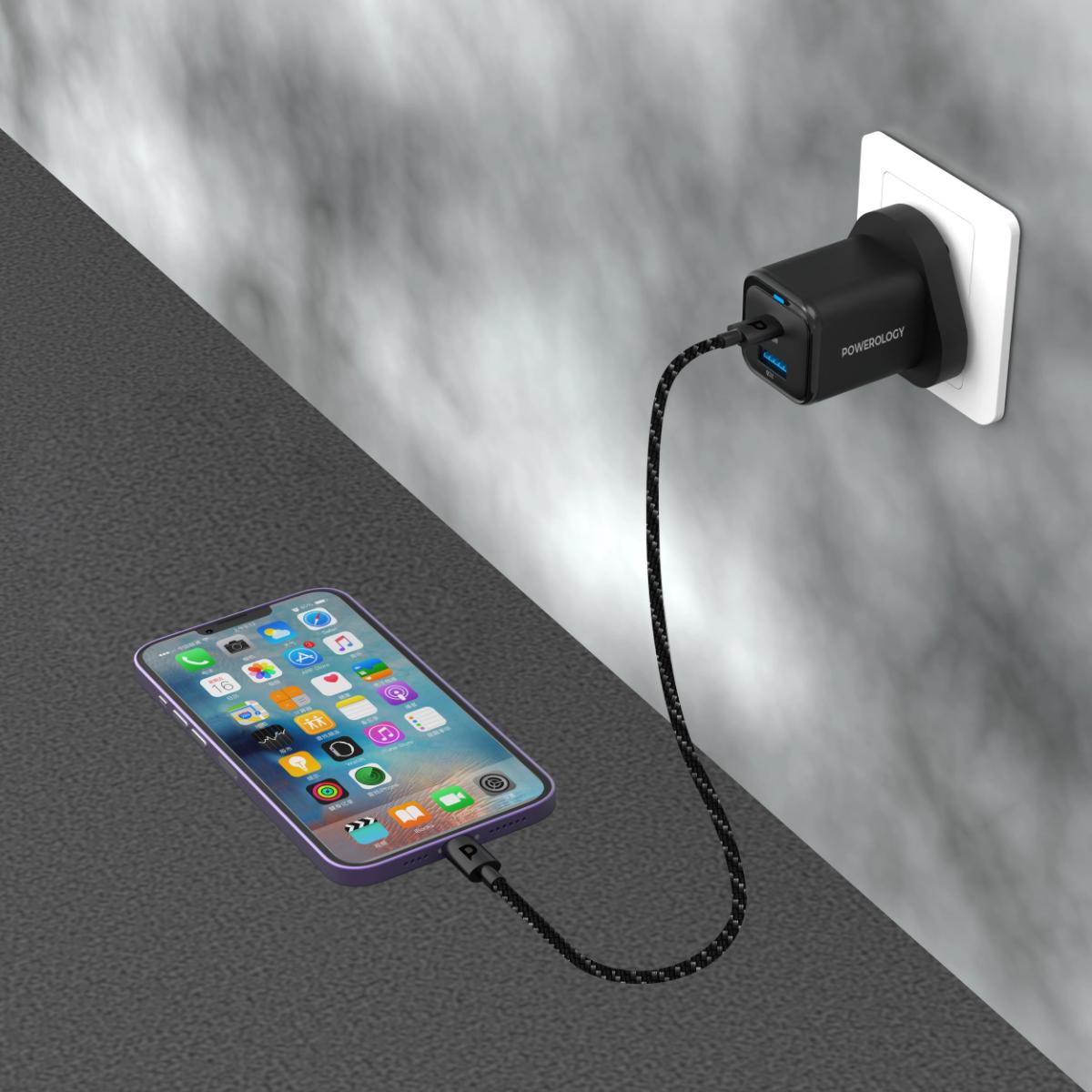 Powerology Super Compact Quick Charger