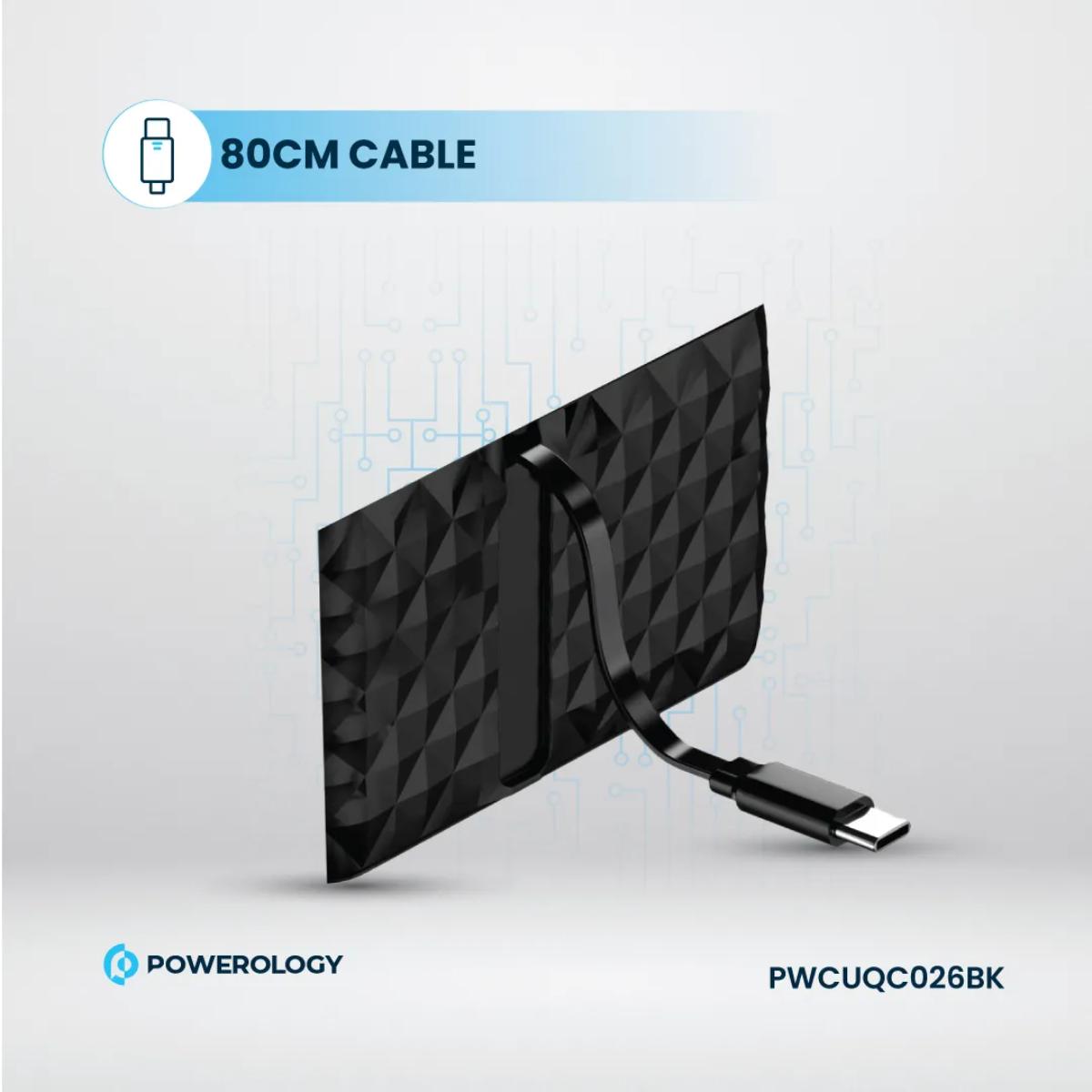 Powerology 85W Universal GaN Travel Charger