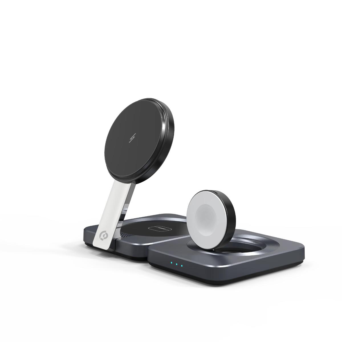 Powerology 3-in-1  Magnetic Wireless Charger