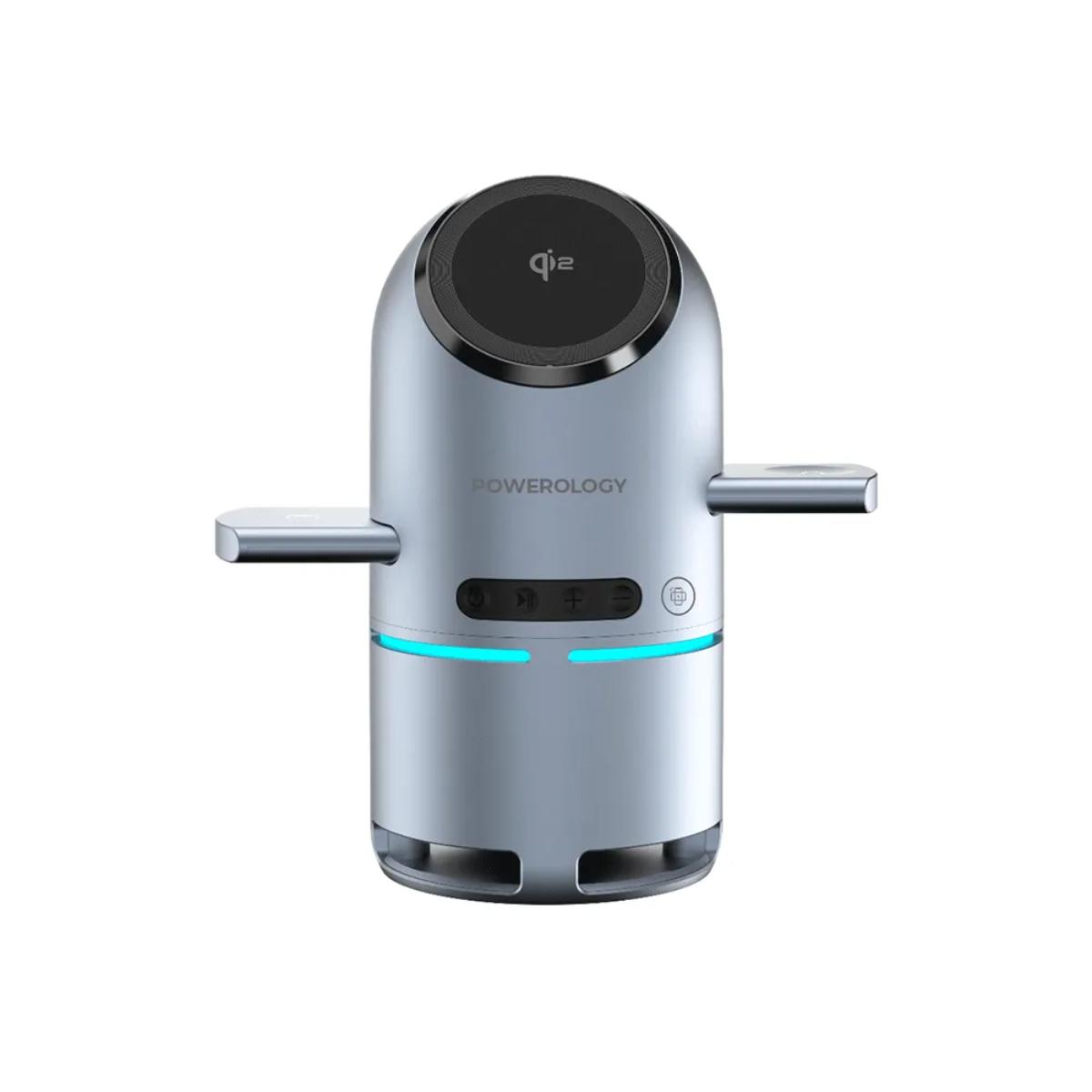 Powerology Qi2 Speaker Charge Station