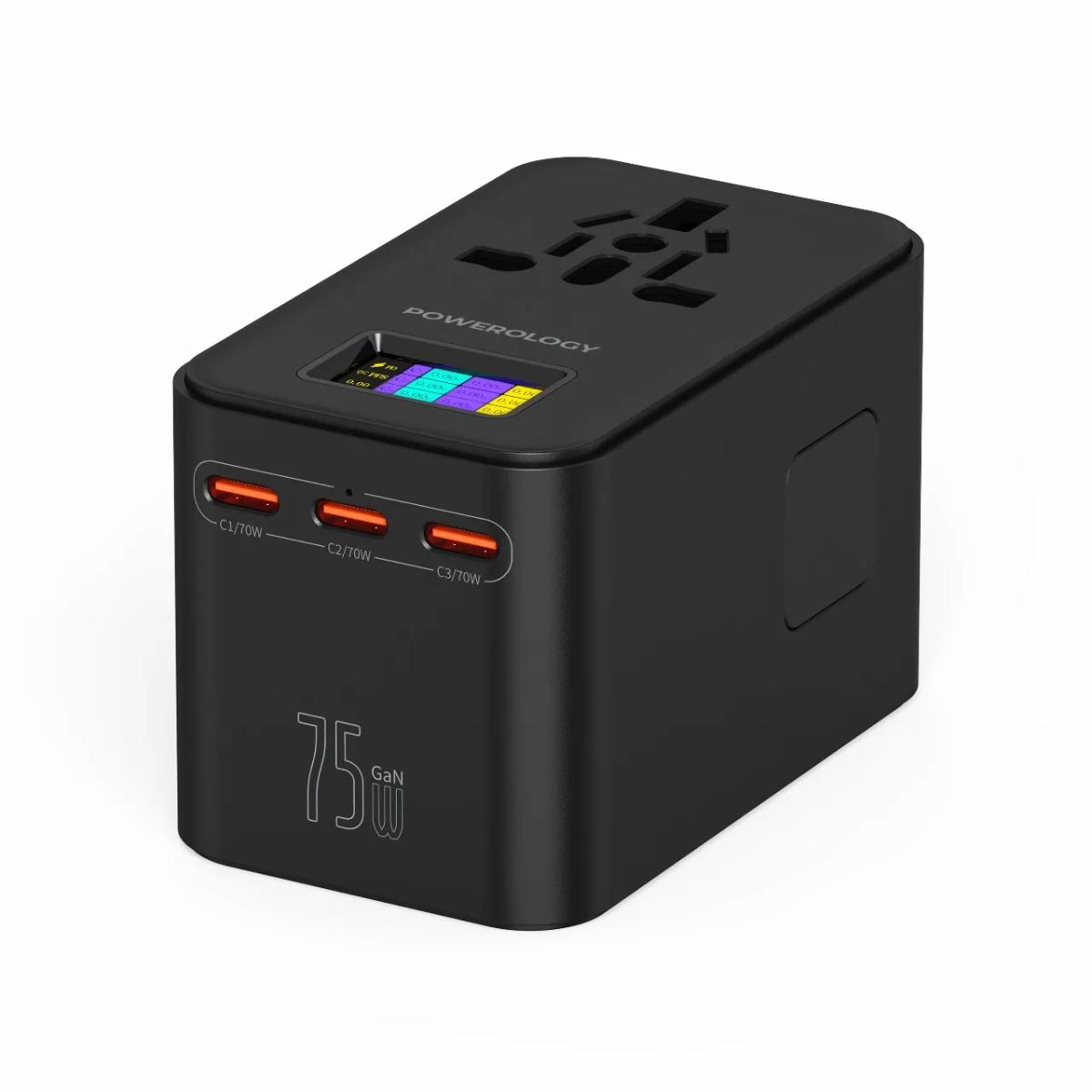 Powerology GaN 75W Universal Charger