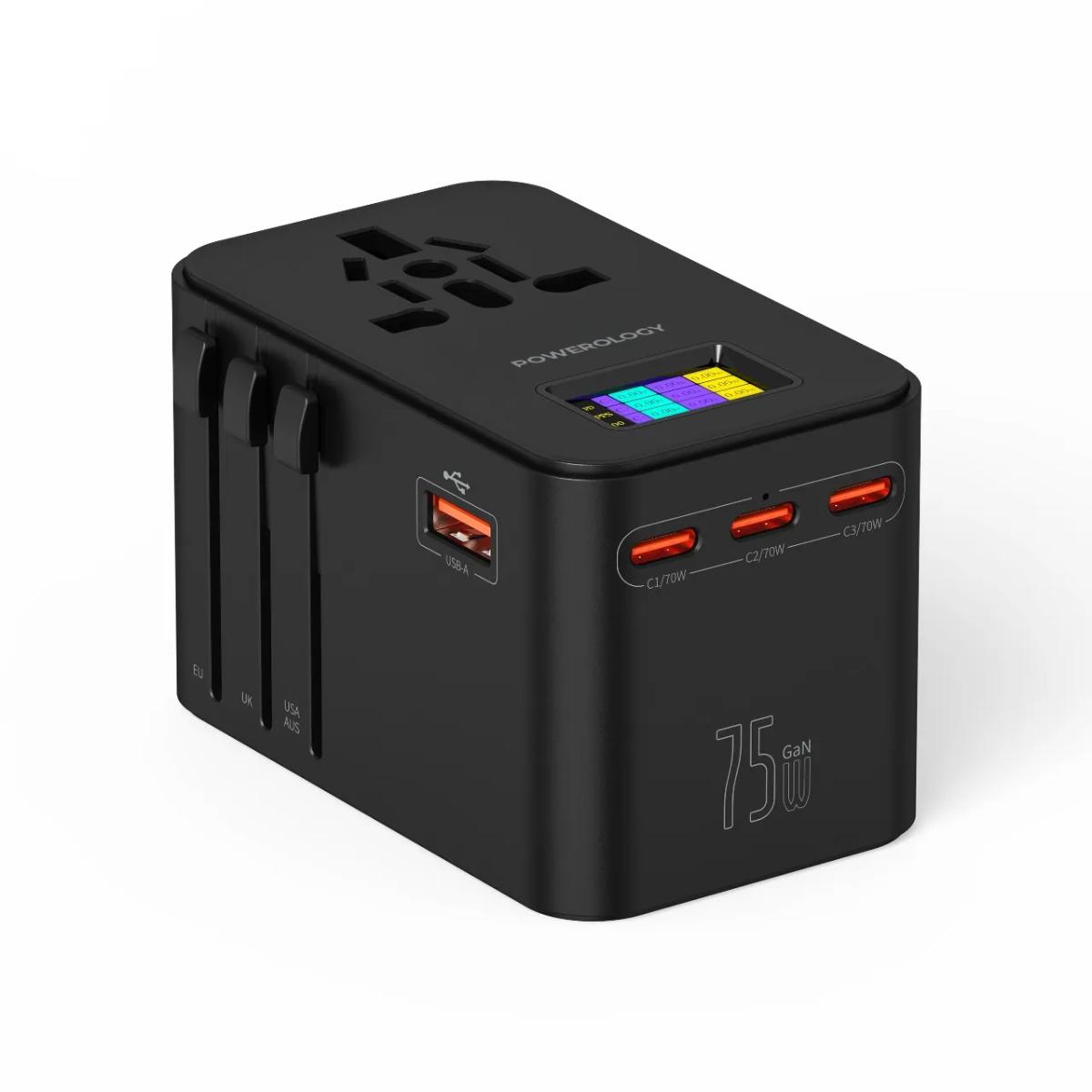 Powerology GaN 75W Universal Charger
