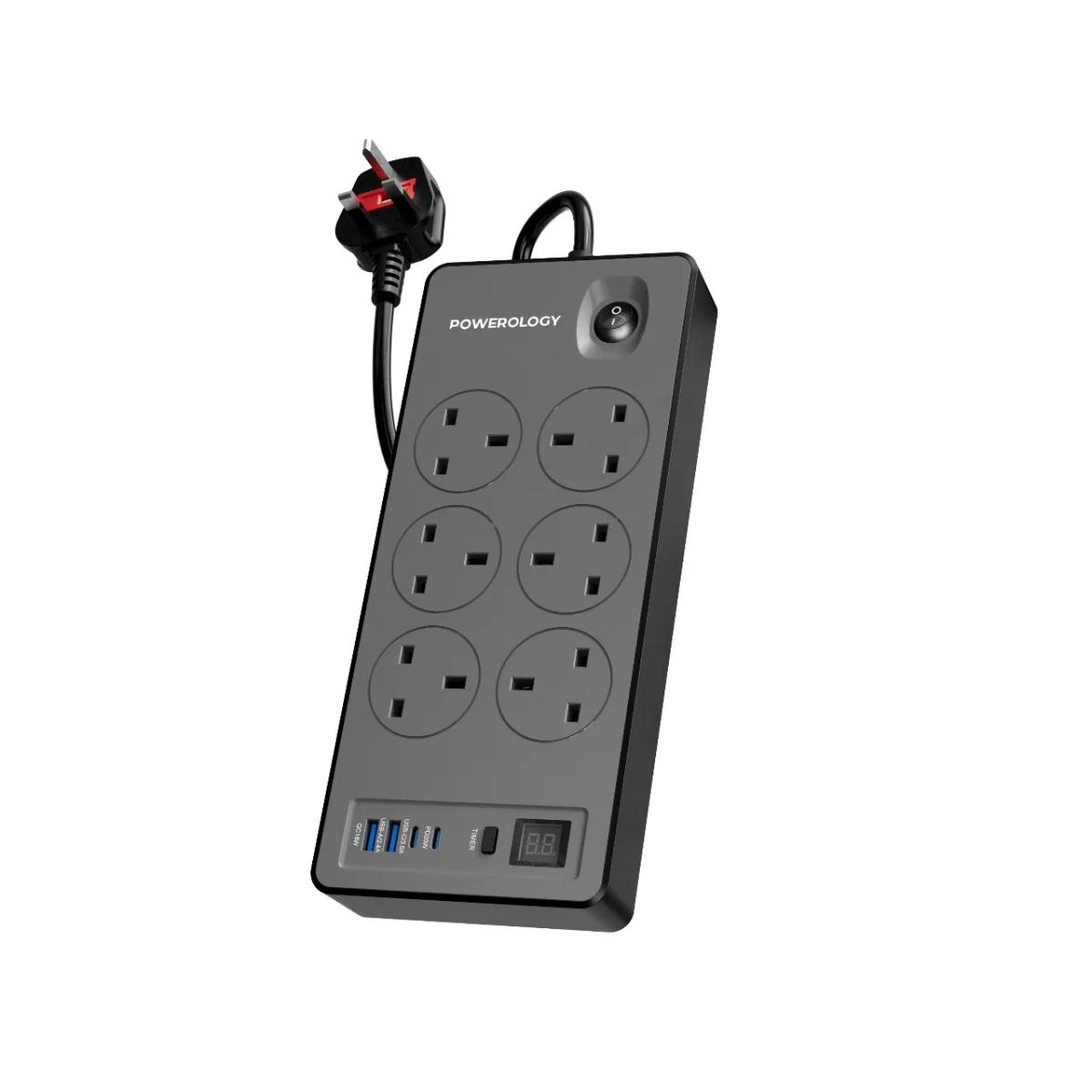 Powerology  6AC | 2990W Power Strip