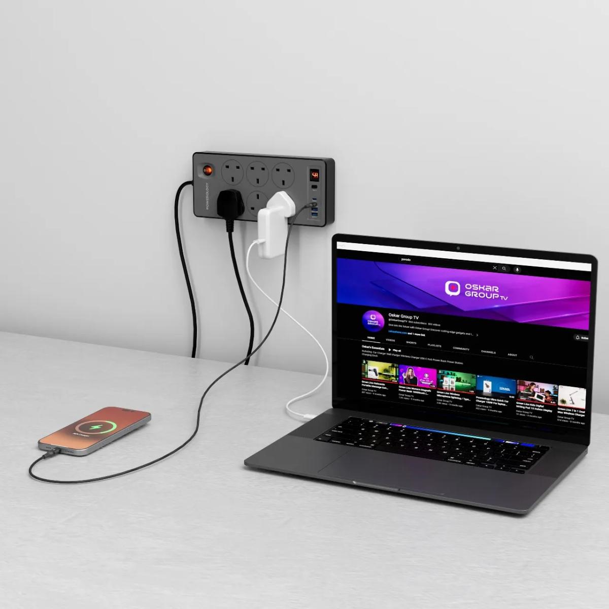 Powerology  6AC | 2990W Power Strip