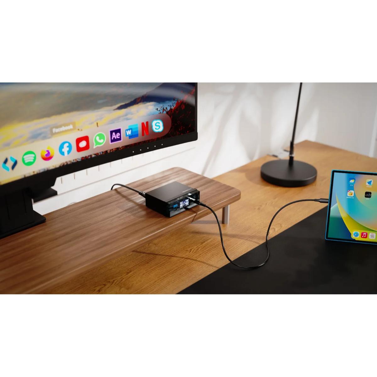 Powerology 65W USB-C Desktop Charging Station