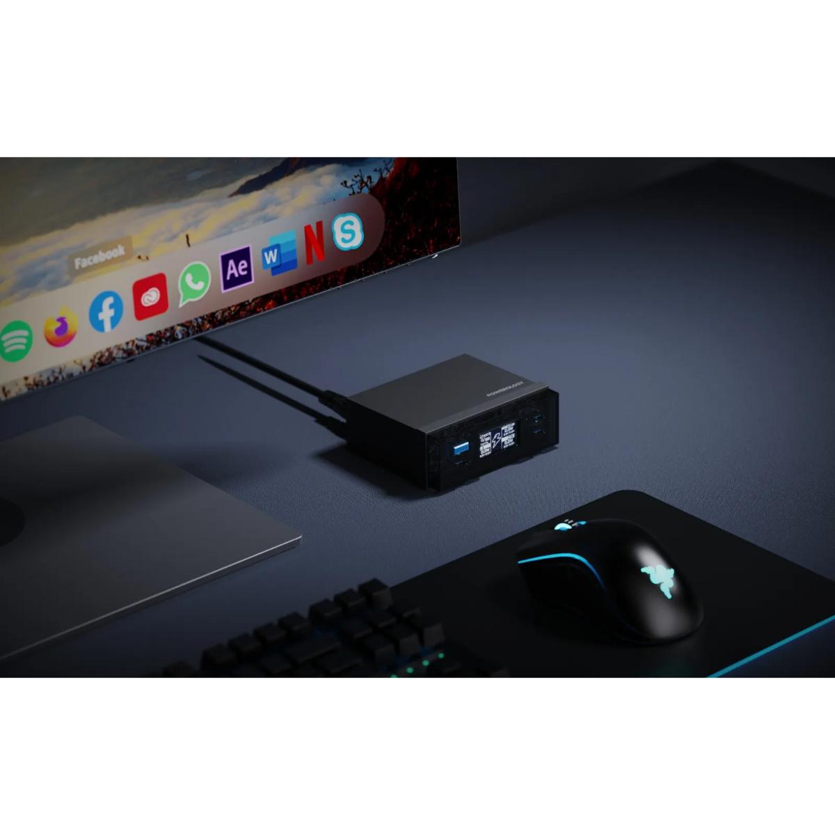 Powerology 65W USB-C Desktop Charging Station