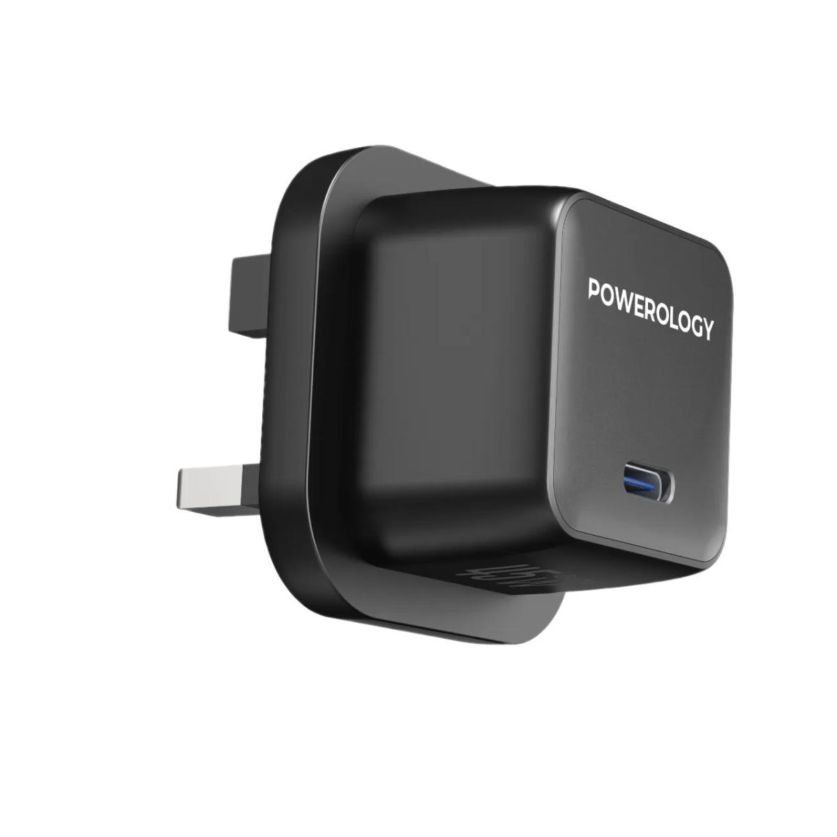 Powerology QX 45W Pocket-Sized GAN Adapter