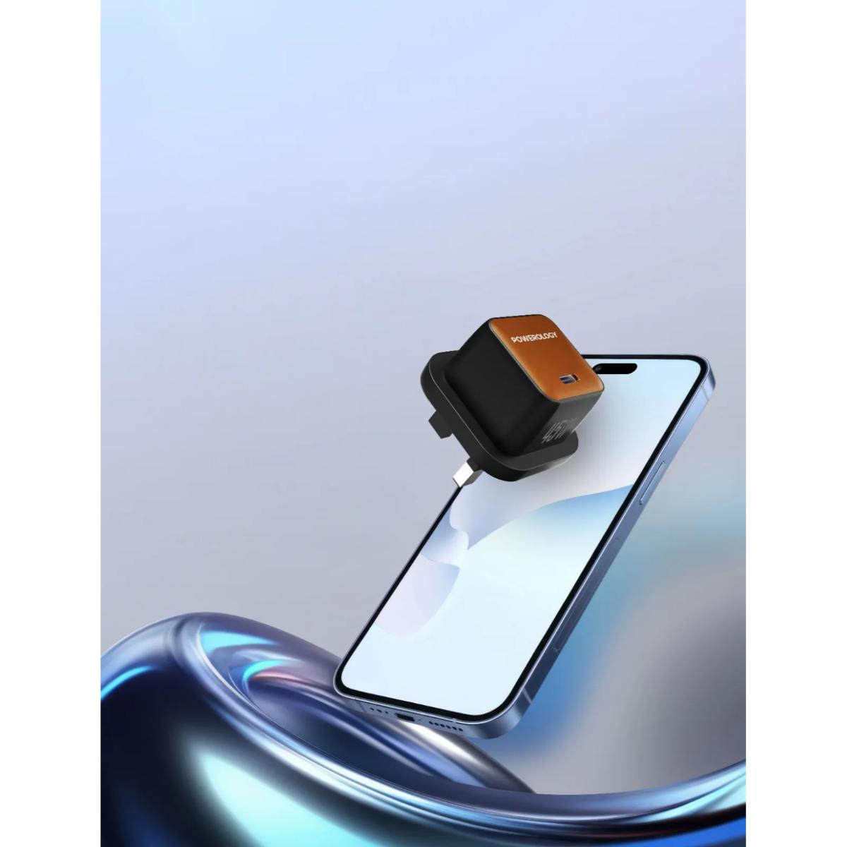 Powerology QX 45W Pocket-Sized GAN Adapter