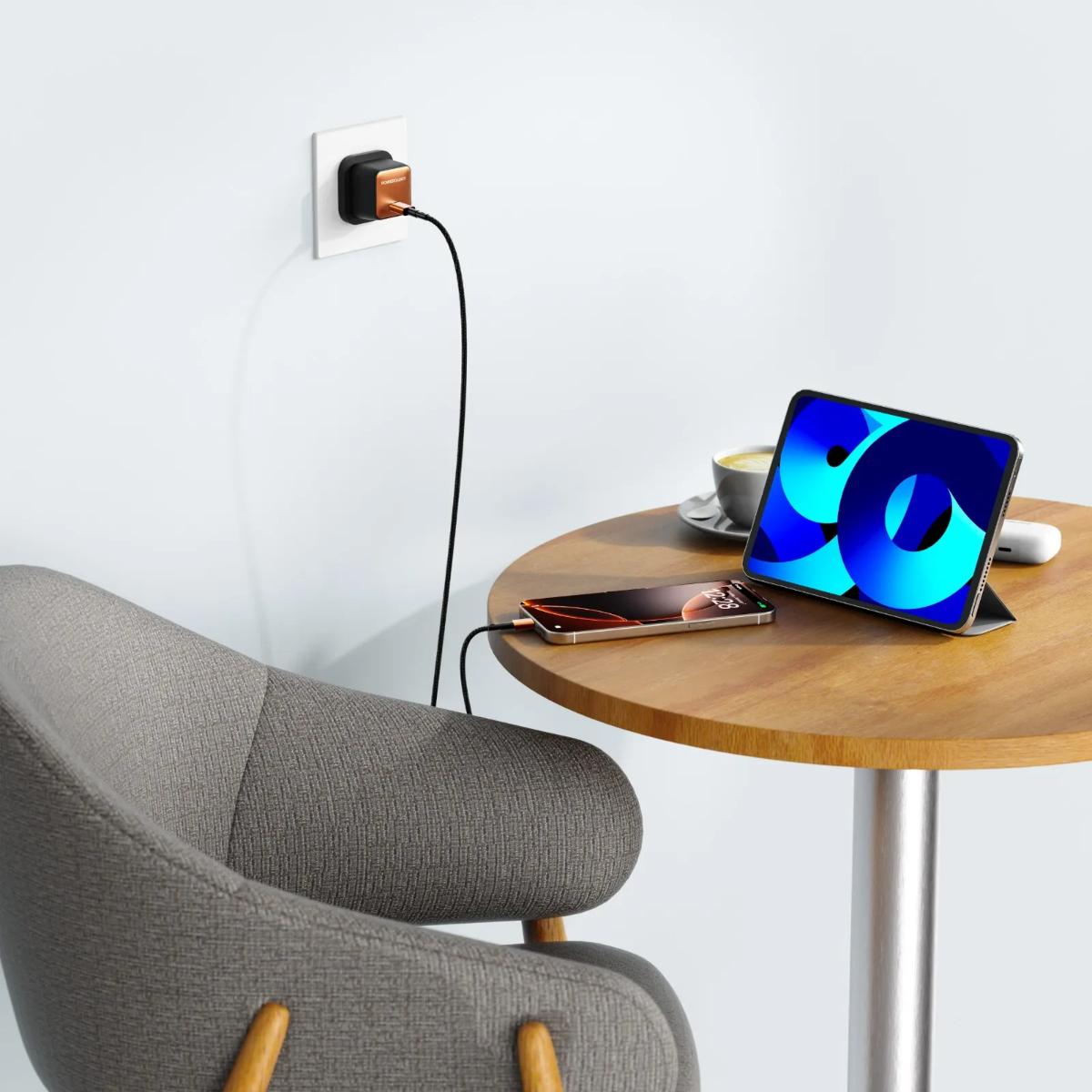 Powerology QX 45W UK GaN Charger