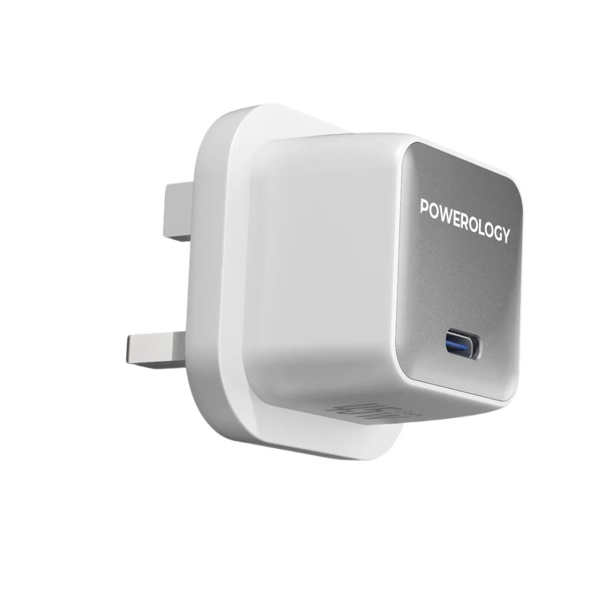 Powerology QX 45W Pocket-Sized GAN Adapter