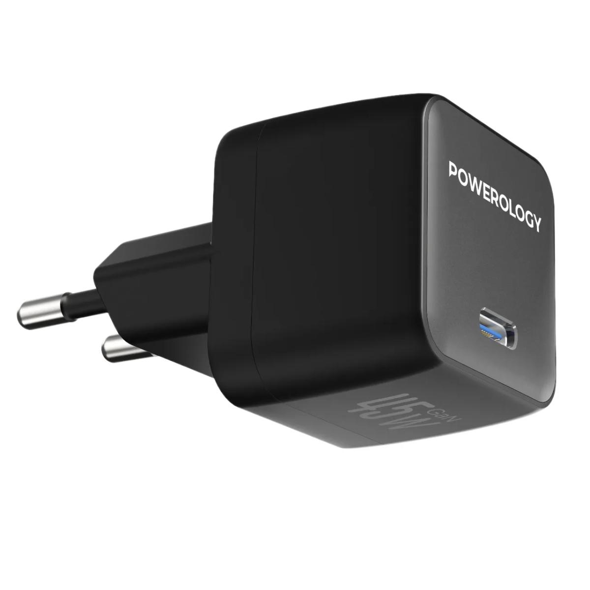 Powerology QX 45W GaN Type-C Fast Charger