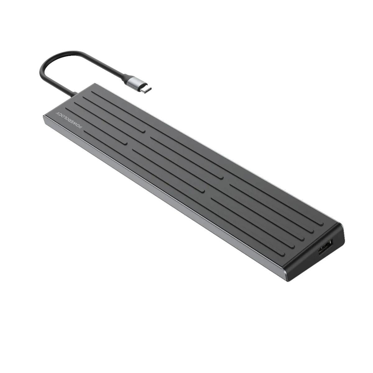 Powerology Nexis 13-in-1 USB-C Hub & Laptop Stand