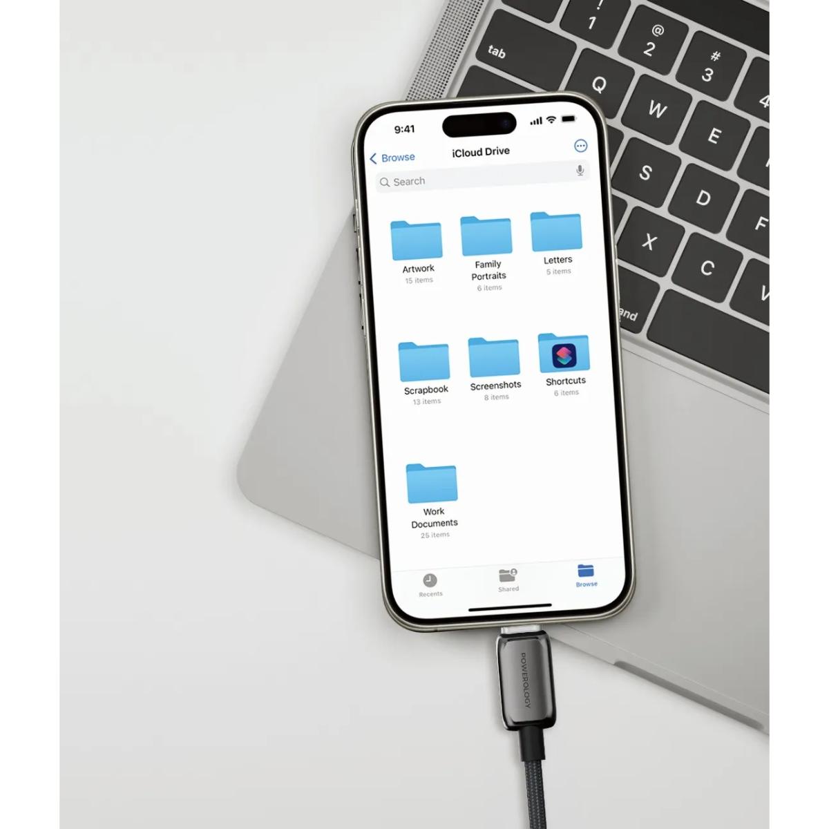 Powerology Zinco Series USB-C to USB-C