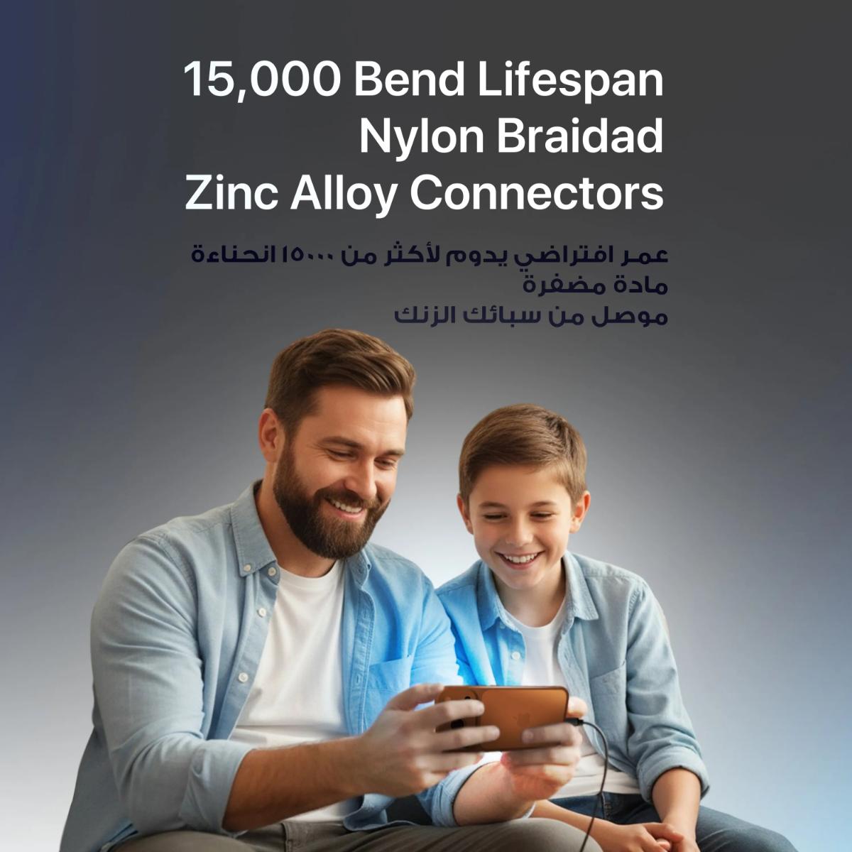 Powerology Zinco Series USB-C to USB-C