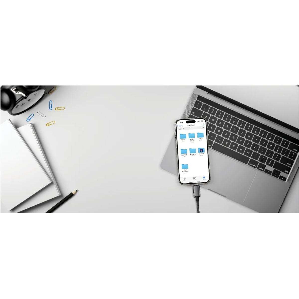 Powerology Zinco Series USB-A to USB-C