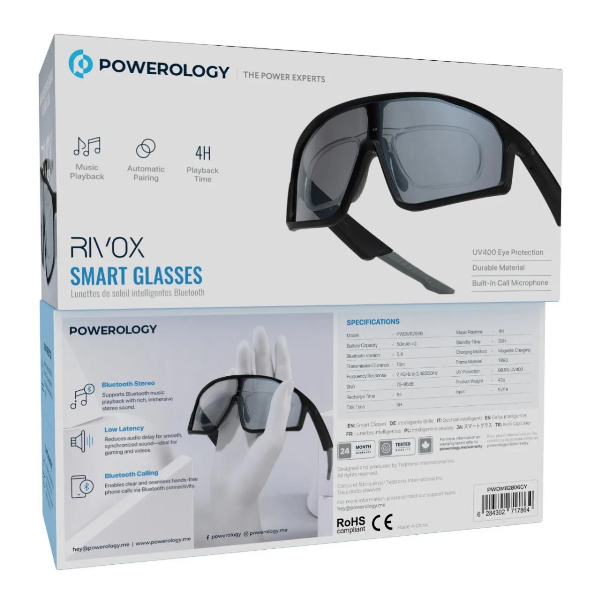 Powerology Rivox Smart Glasses