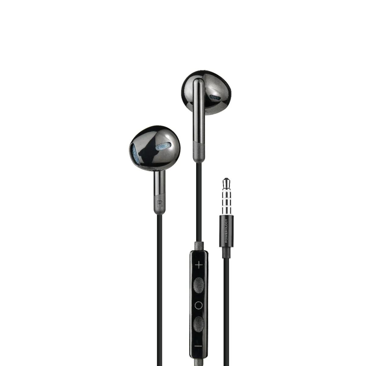 Powerology AUX 3.5mm Stereo Earphone