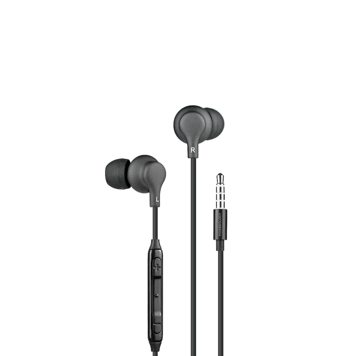 Powerology 3.5mm In-Ear Stereo Earphones