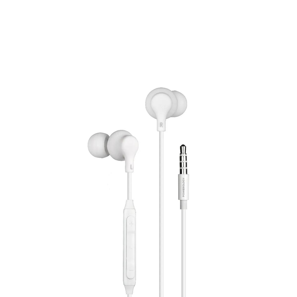 Powerology 3.5mm In-Ear Stereo Earphones