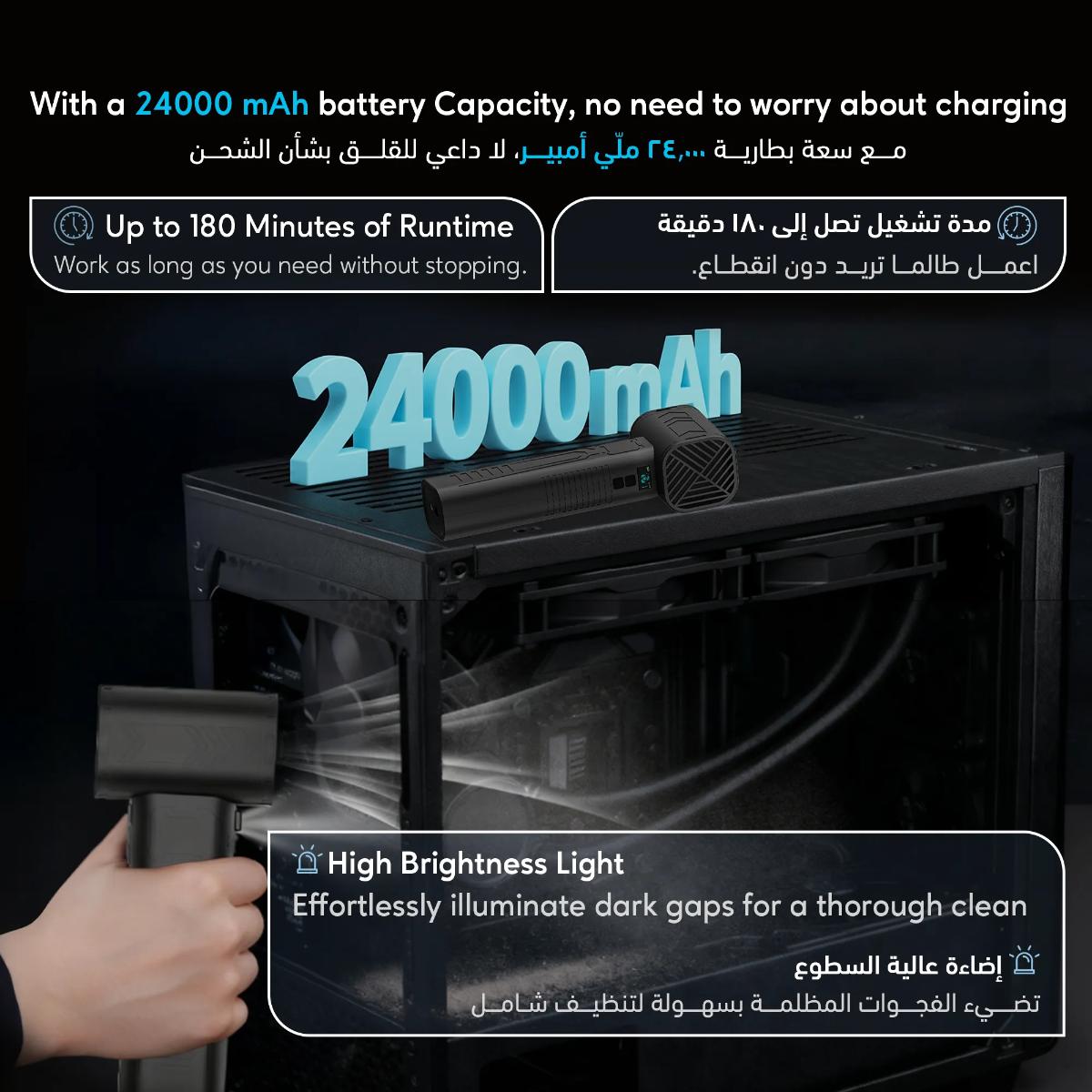 Powerology Powerflow Turbo Blower Fan