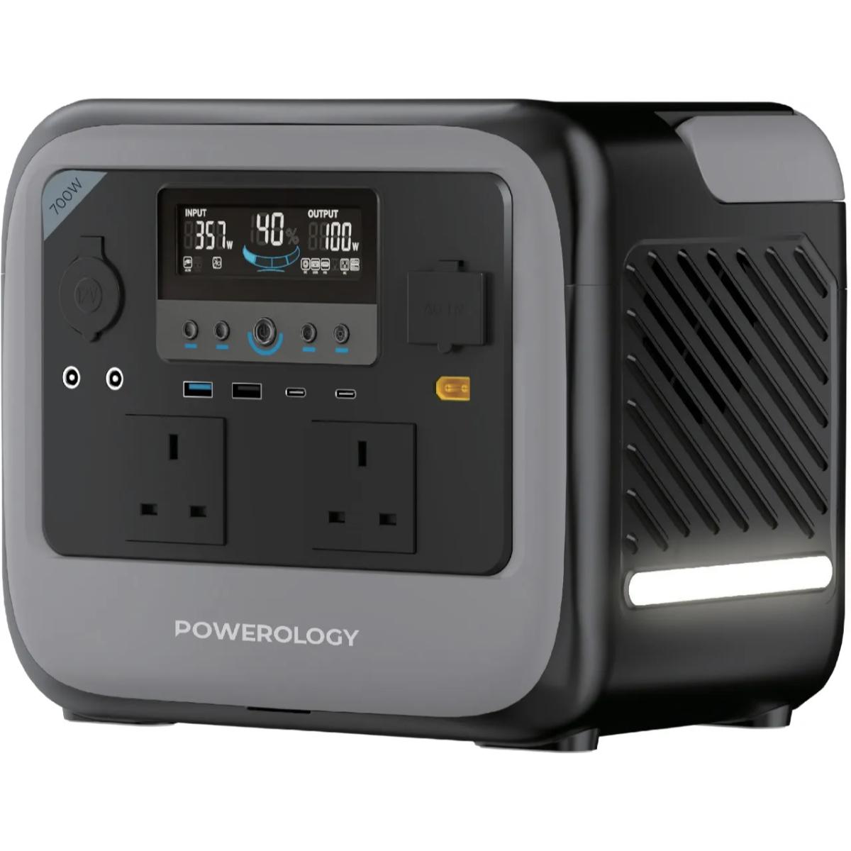Powerology Pater II Portable Power Station 700W
