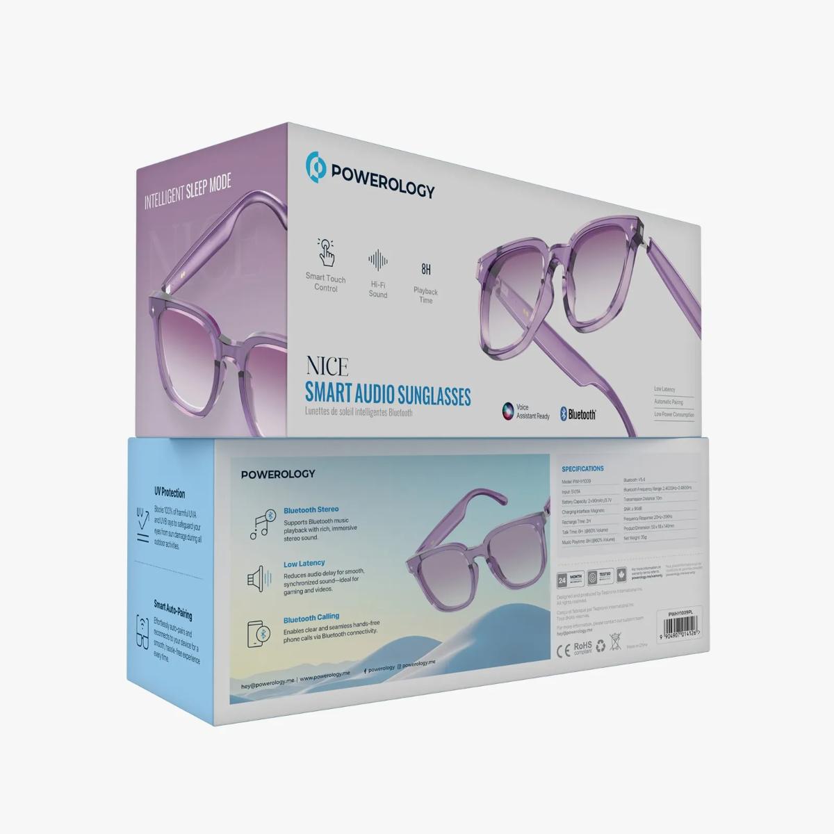 Powerology Nice Smart Audio Sunglasses