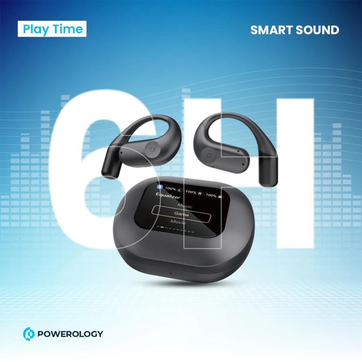 Powerology Open-Ear Wireless Stereo Earbuds