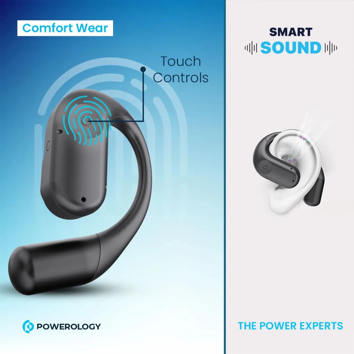 Powerology Open-Ear Wireless Stereo Earbuds