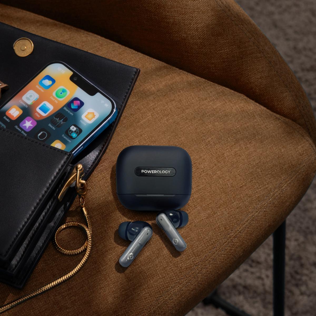 Powerology Hybrid ANC True Wireless Earbuds