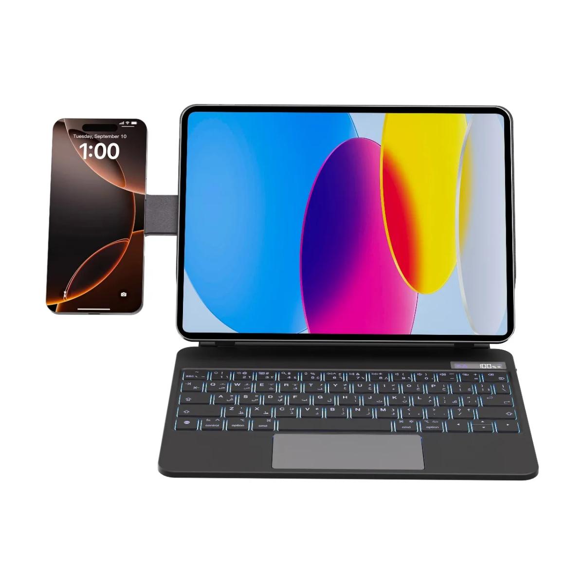Powerology DynaBoard Wireless Keyboard Case