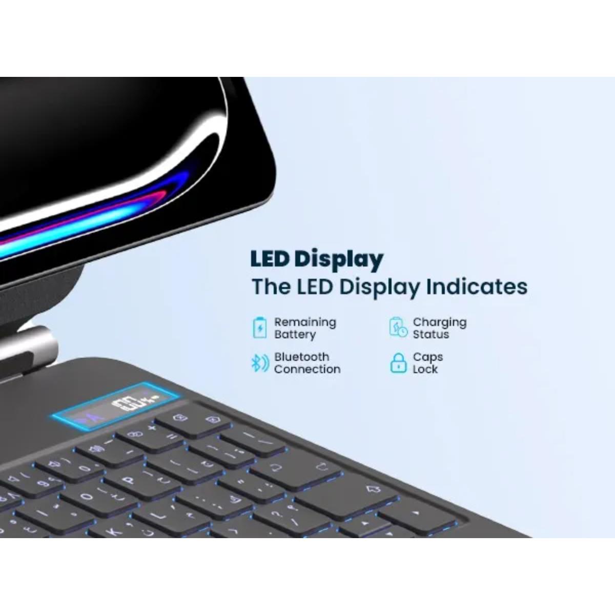 Powerology DynaBoard Wireless Keyboard Case
