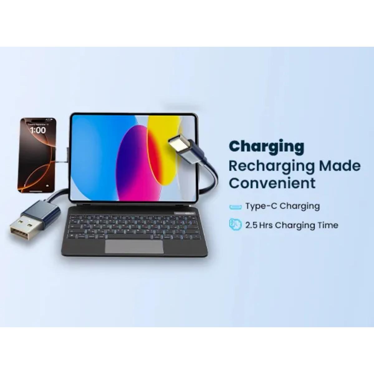 Powerology DynaBoard Wireless Keyboard Case
