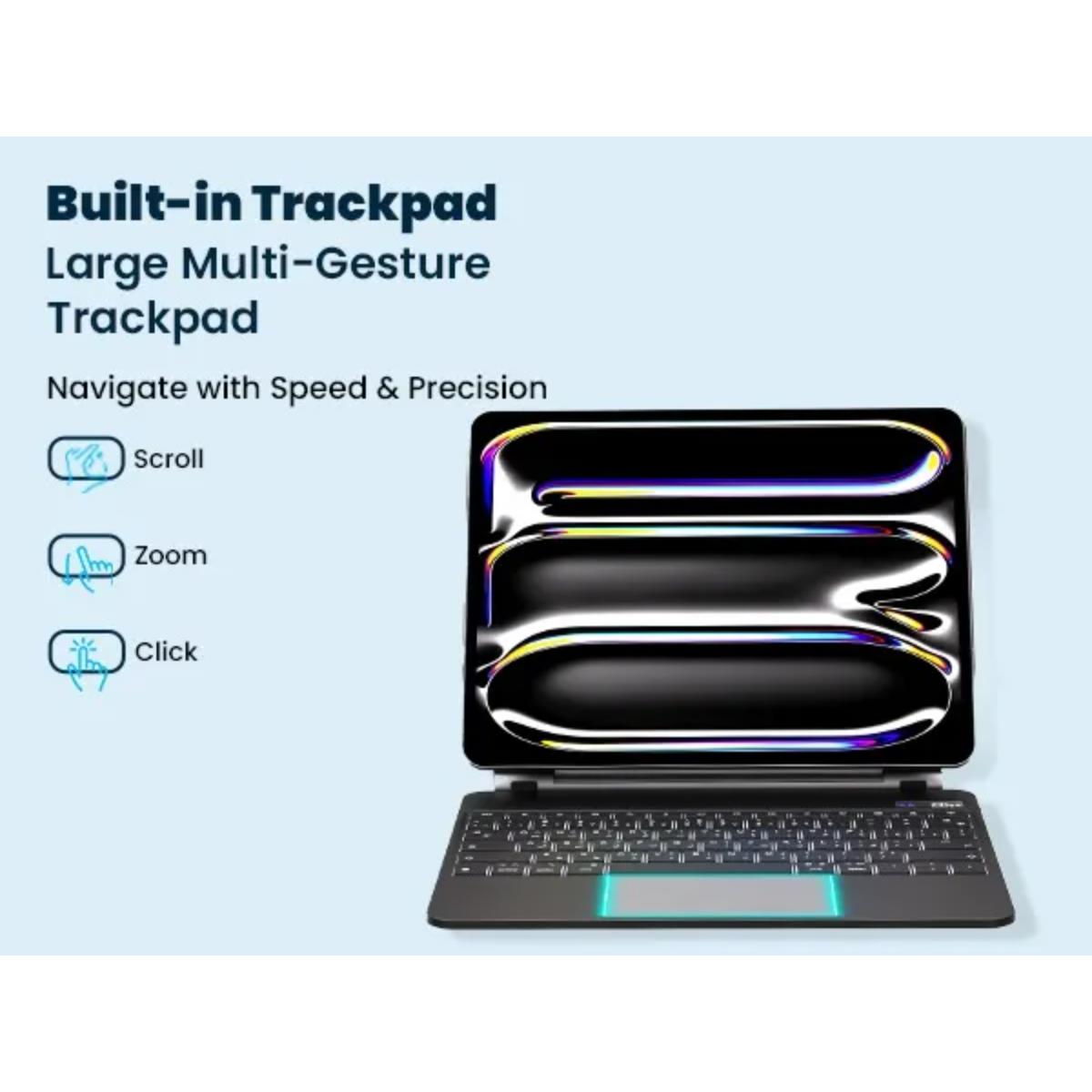 Powerology DynaBoard Wireless Keyboard Case