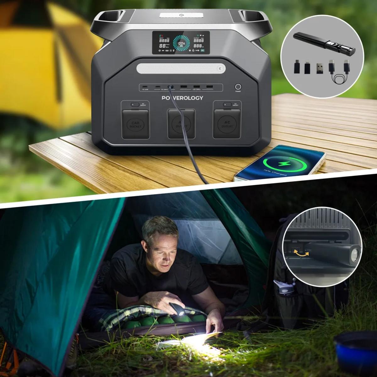 Powerology Dynamic1800 Portable Power Station