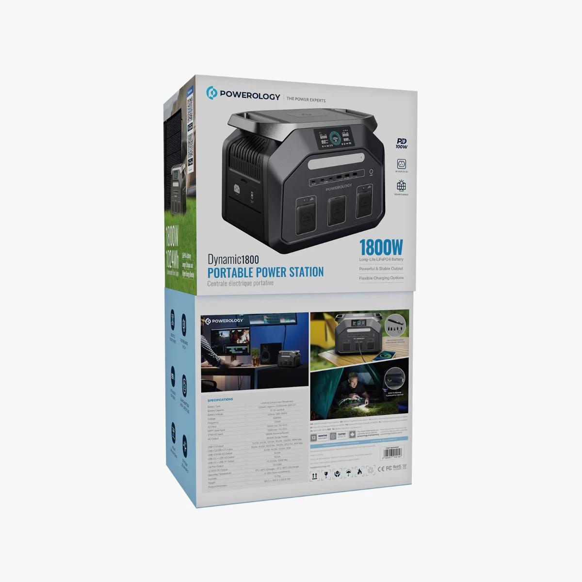 Powerology Dynamic1800 Portable Power Station