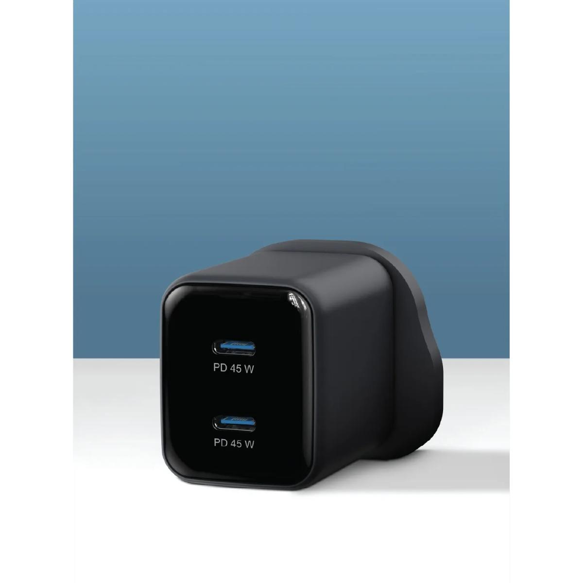 Powerology Volt-X 45W Dual-Port GaN Charger
