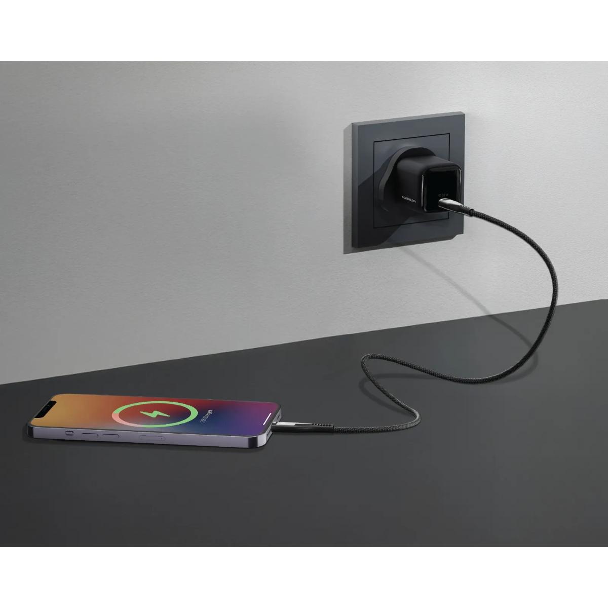 Powerology Volt-X 25W Mini GaN USB-C Wall Charger