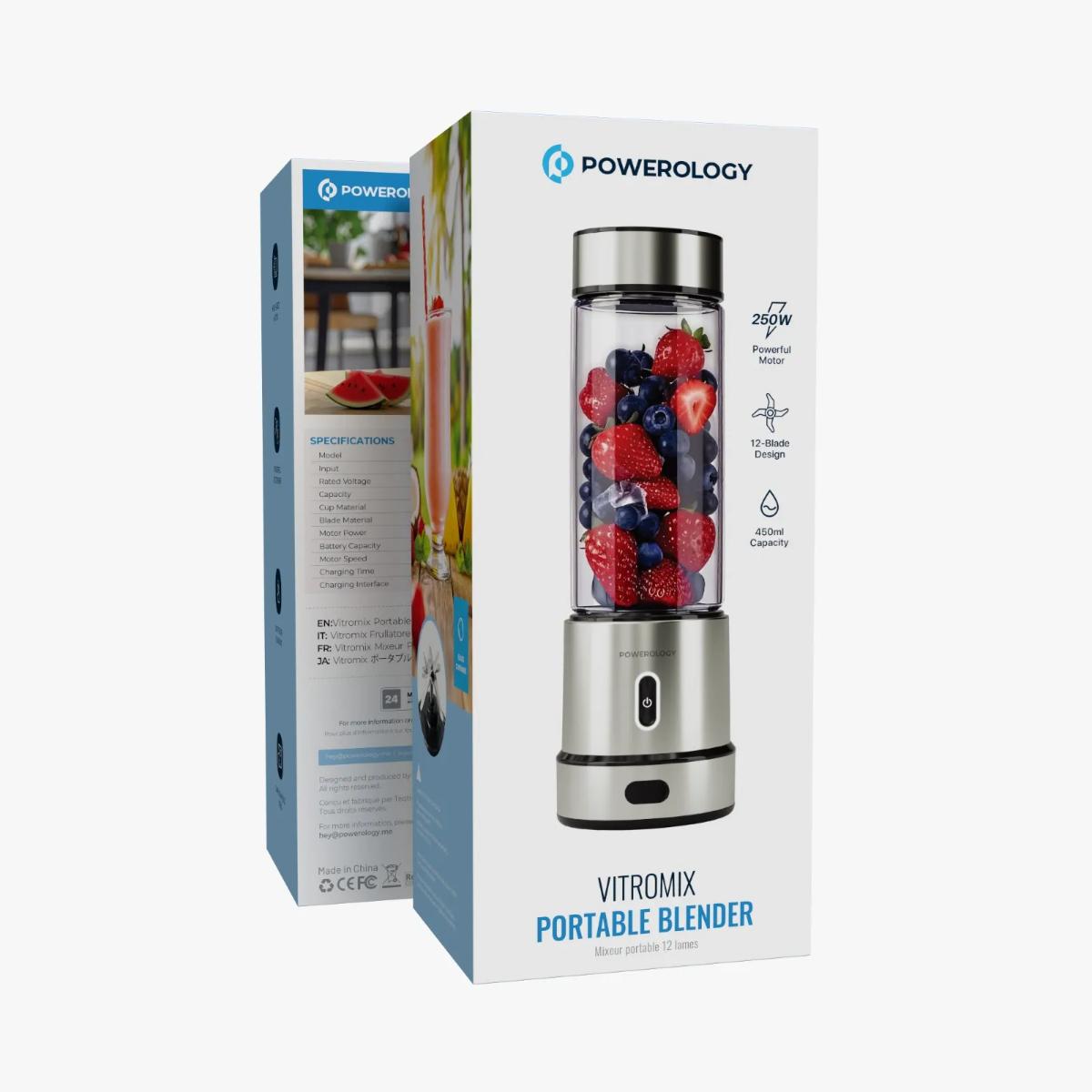 Powerology Vitromix 450mL Portable Blender