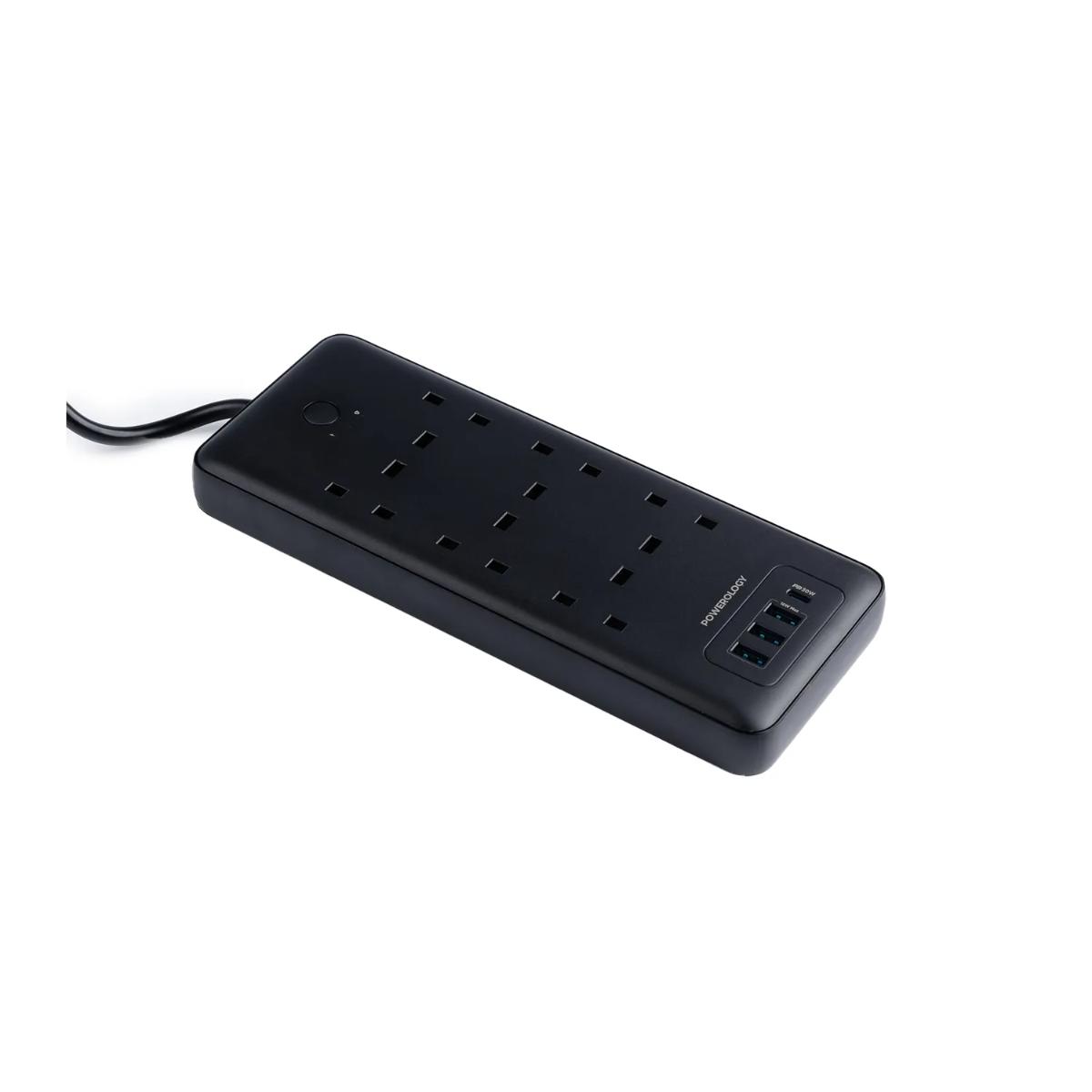 Powerology 6 AC Multi-Port Power Strip