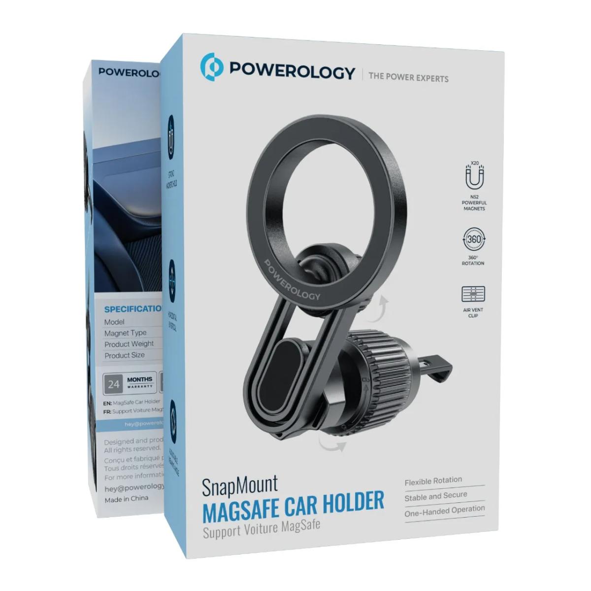 Powerology SnapMount MagSafe Car Holder