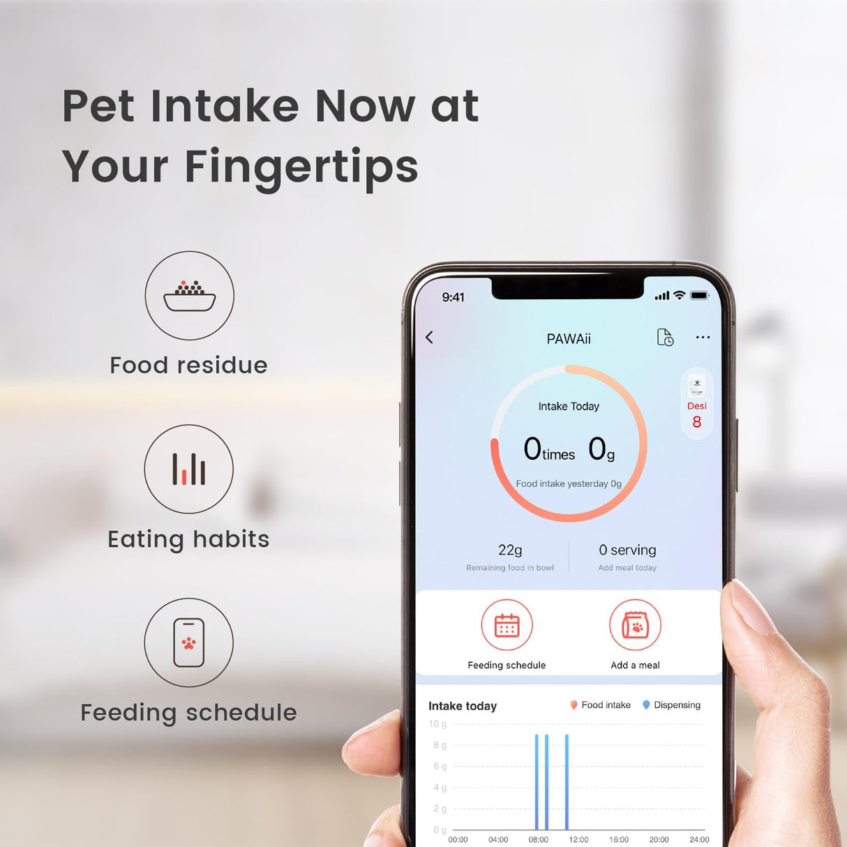 Automatic Cat Feeders with App Control by Pawaii