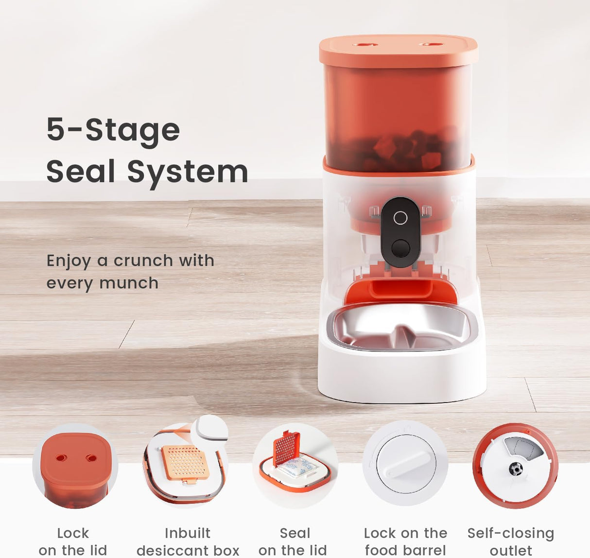 Automatic Cat Feeders with App Control by Pawaii