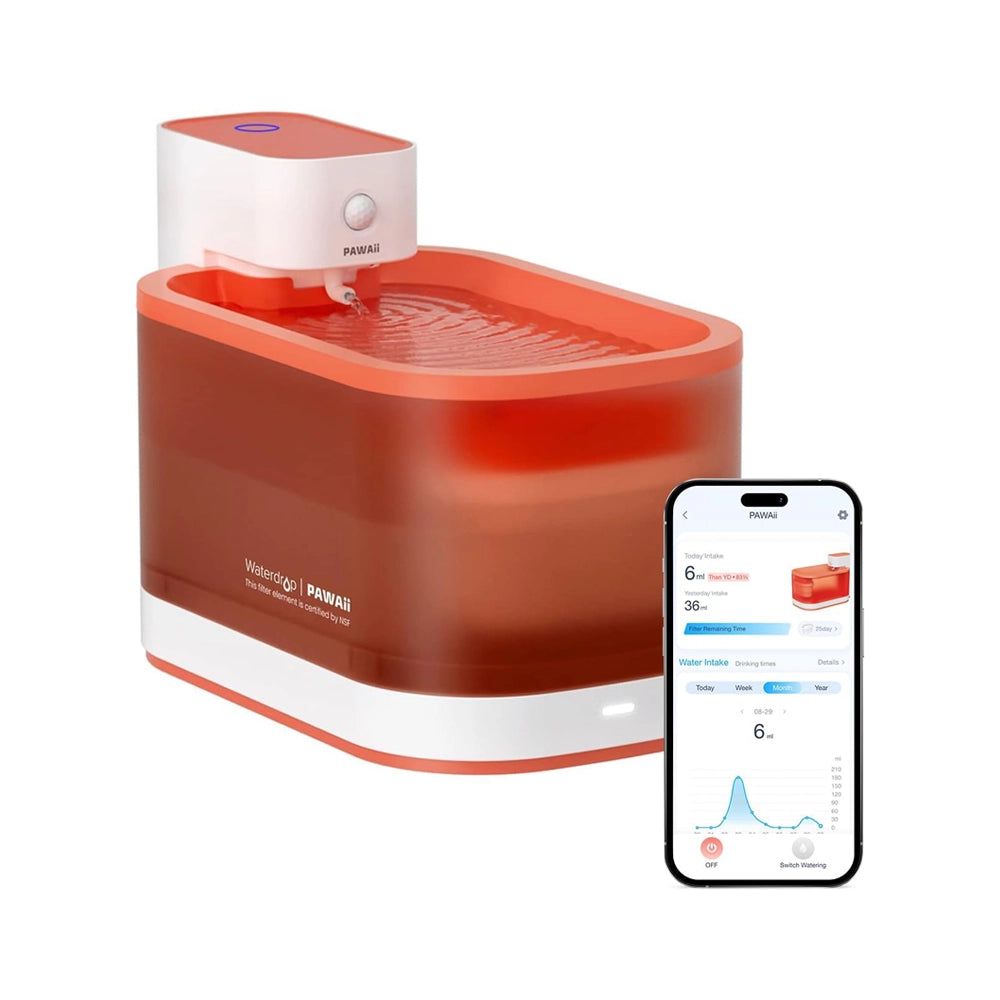 Pawaii Wireless Rechargeable Pet Water Fountain Pro