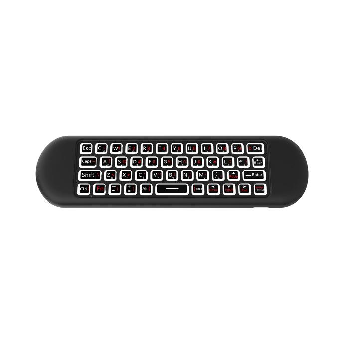 Air Mouse Remote with Mini Keyboard and 6-Axis Gyro Sensor by Porodo