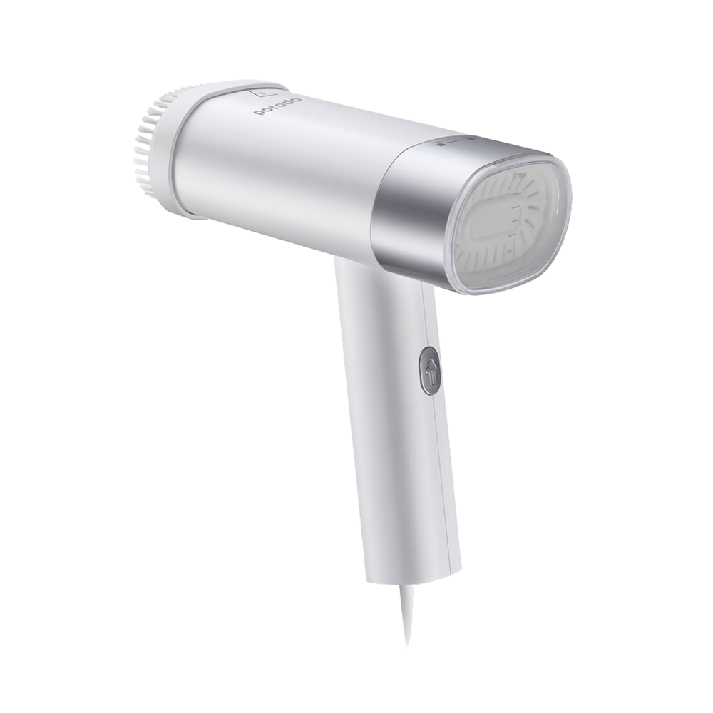 Mini Foldable Steamer 1200W with Fabric Brush by Porodo