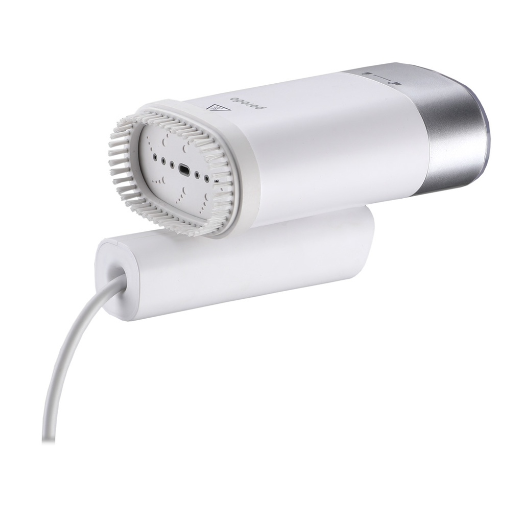 Mini Foldable Steamer 1200W with Fabric Brush by Porodo