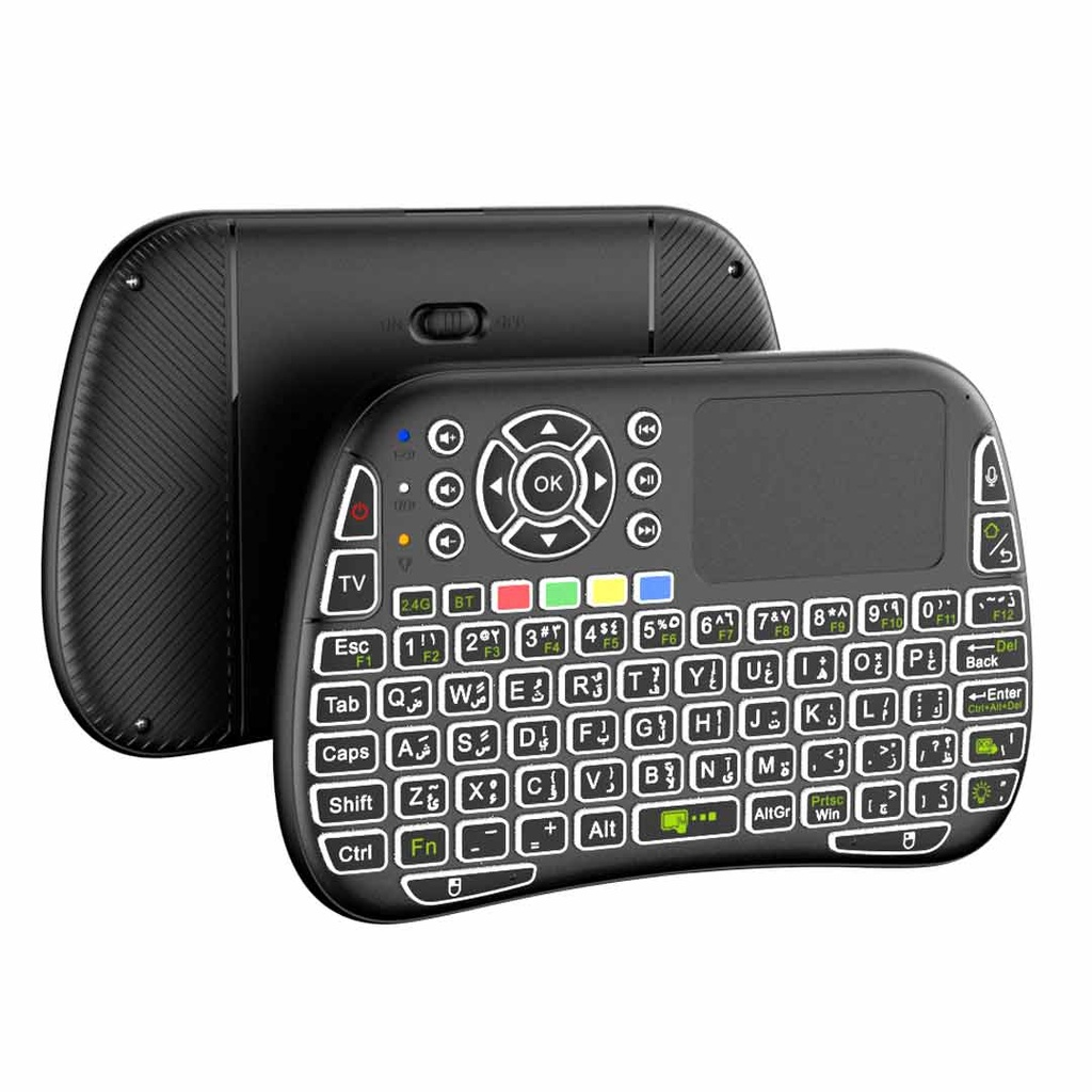 Porodo Universal Wireless Keyboard Remote & Mouse