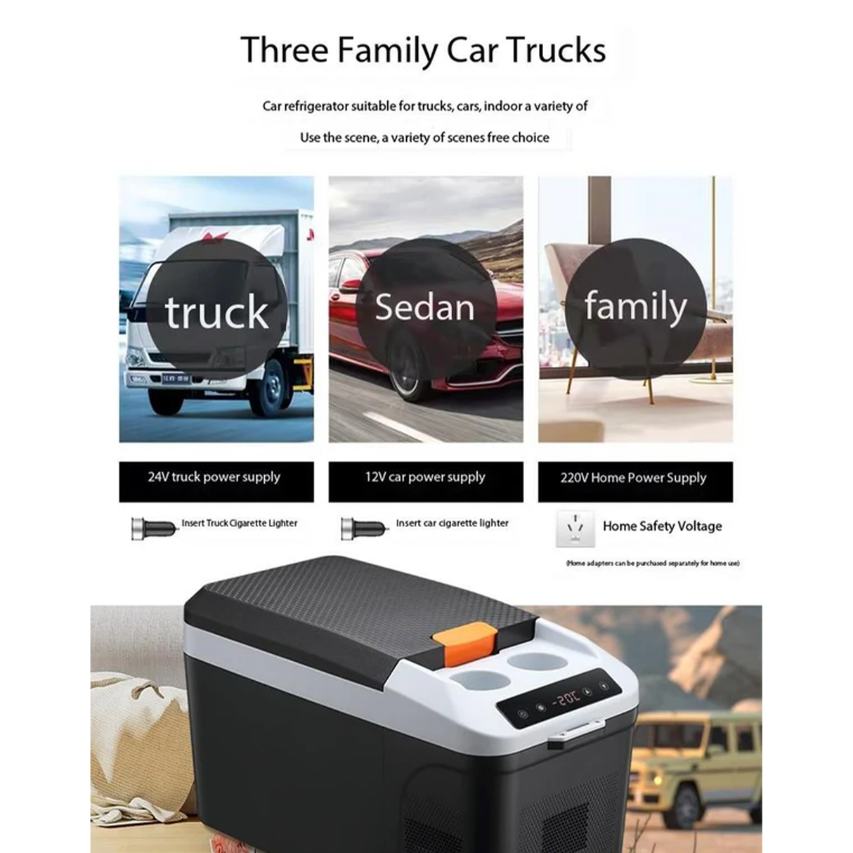 Portable Car Freezer & Refrigerator